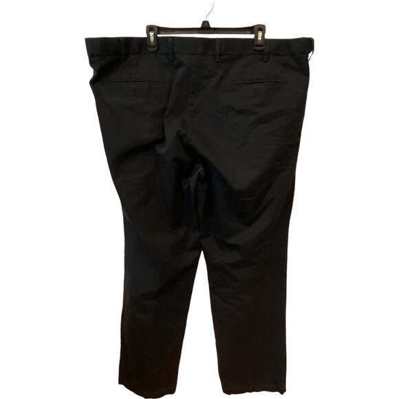 Dockers Flex Mens Chinos W46xL34 Navy Mid Waist Regular Straight Tapered - Picture 2 of 13